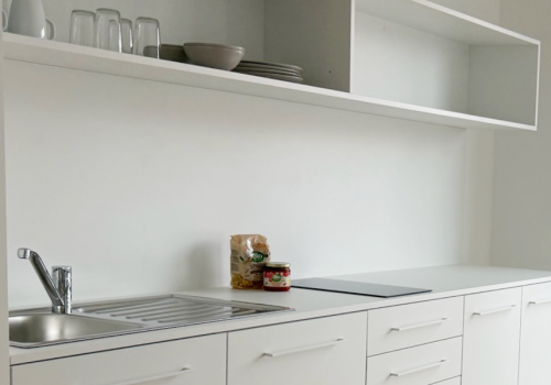 Voll ausgestattete Kitchenette